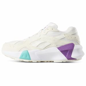 Adidasy Damskie Reebok Aztrek Double Białe/Turkusowe PL 60AMPXN